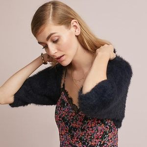 Anthropologie Bekuh Eyelash Shrug new